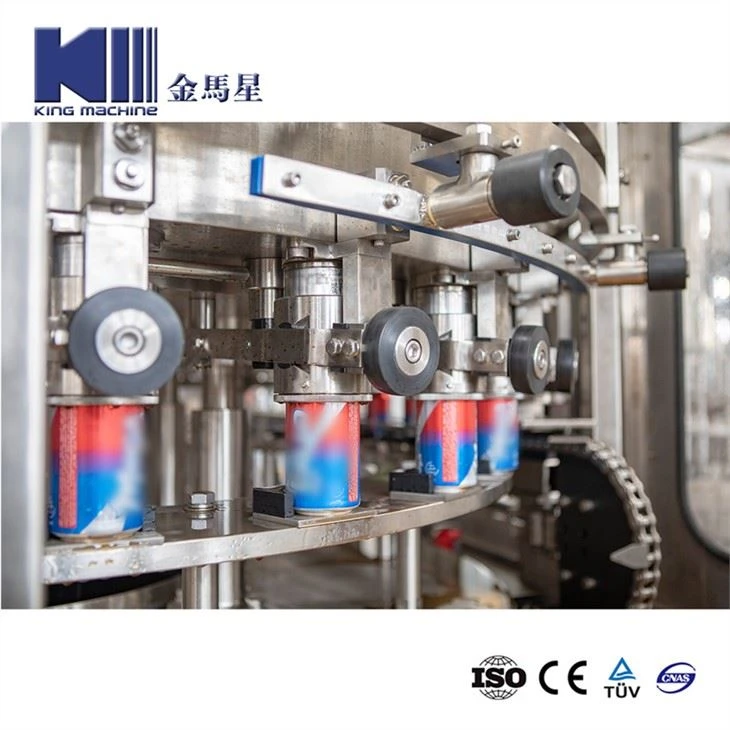 Complete Line 250ml กระป๋องกระทิงแดงบรรจุเครื่องปิดผนึก